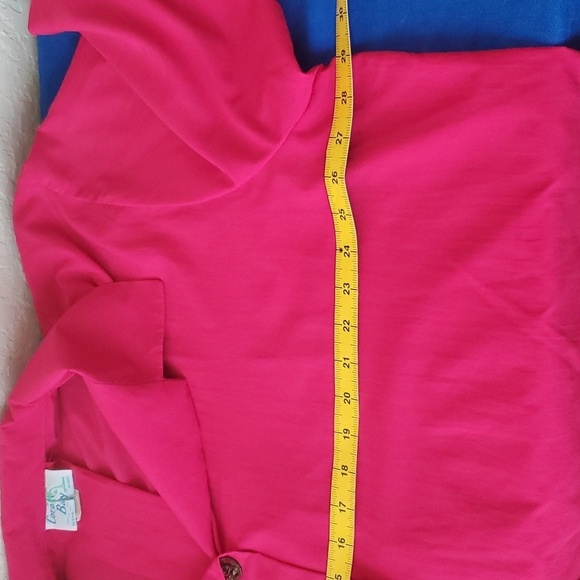 VTG Retro 90's Coco Bay Miami women's 1 XL (runs large) pink button up t… - Picture 9 of 10